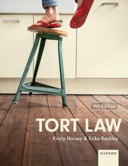 Libro Tort Law Horsey
