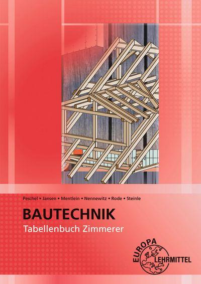 Kniha Tabellenbuch Zimmerer Peter Peschel