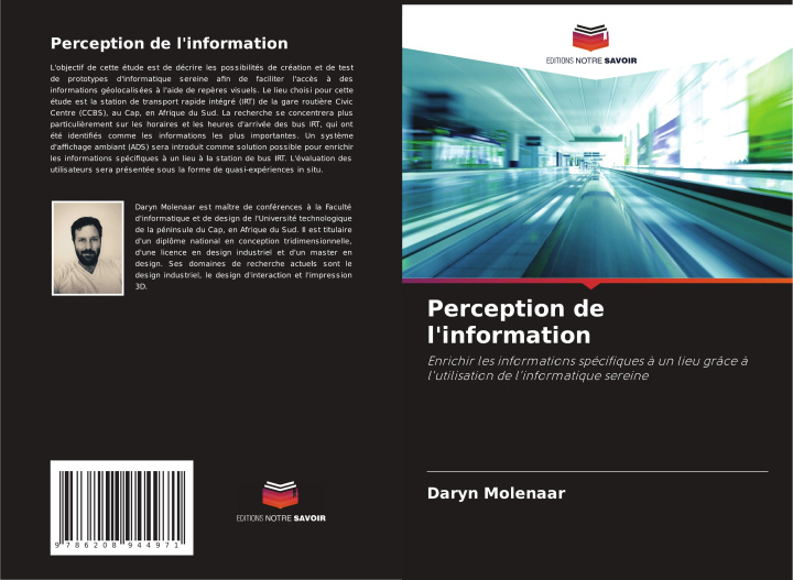 Knjiga Perception de l'information Daryn Molenaar