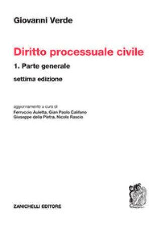 Kniha Diritto processuale civile Giovanni Verde