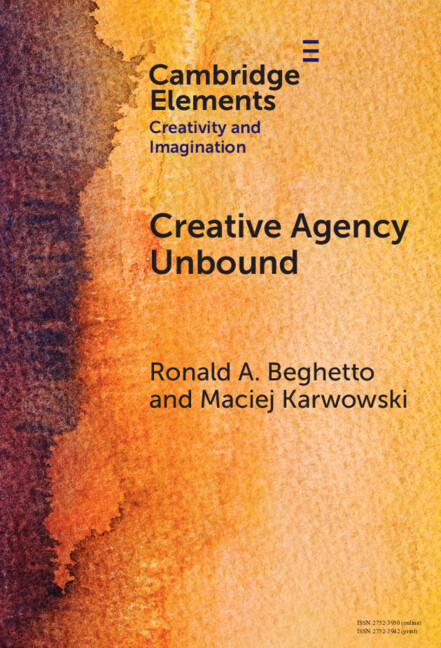Libro Creative Agency Unbound Ronald A. Beghetto
