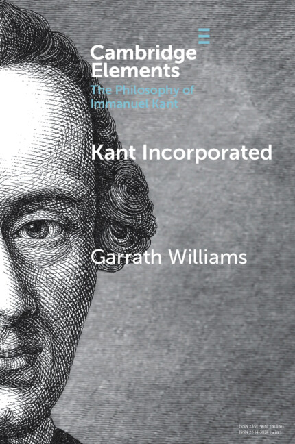 Kniha Kant Incorporated Garrath Williams