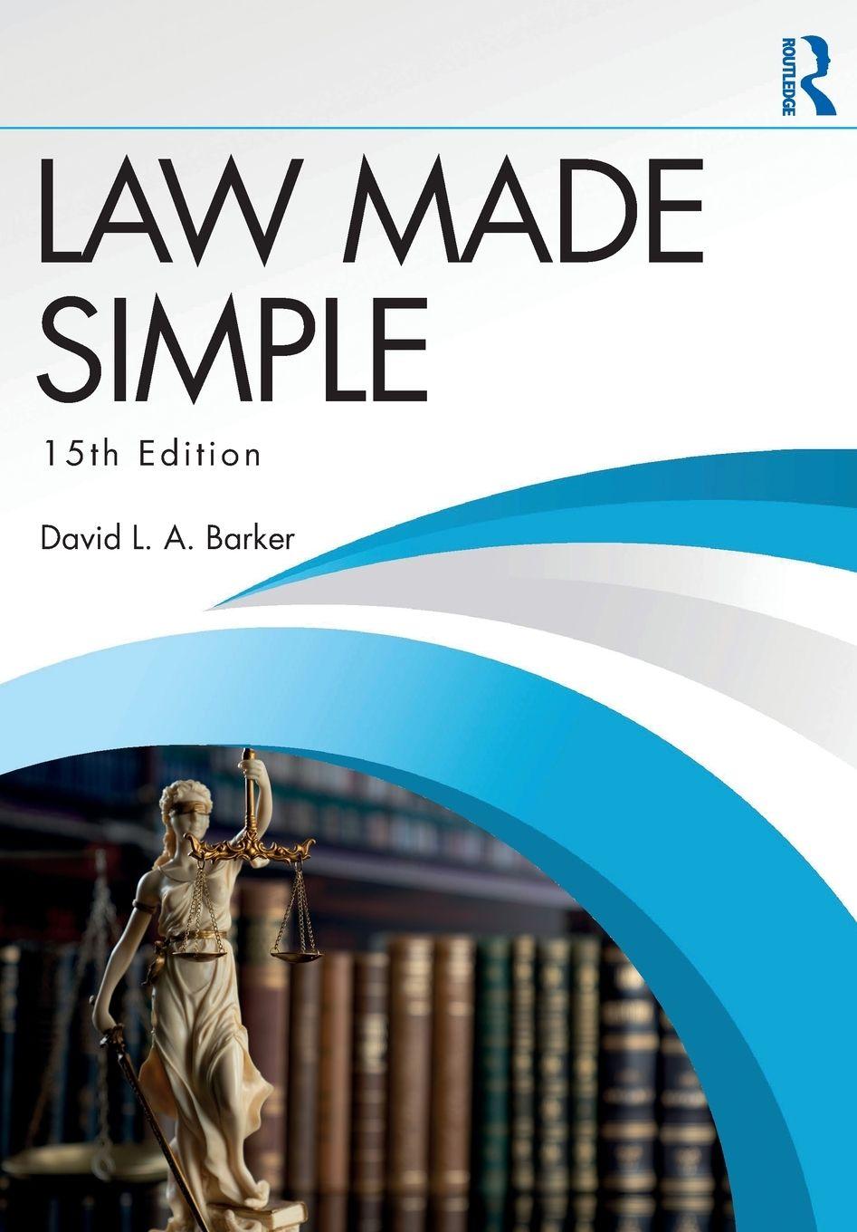 Knjiga Law Made Simple David L. A. Barker