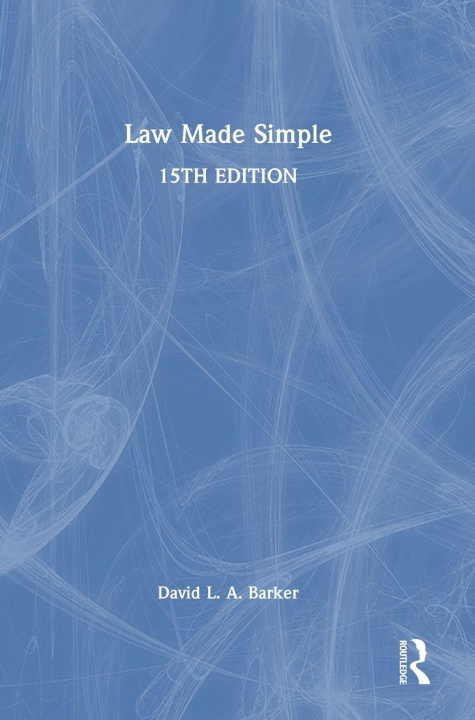 Knjiga Law Made Simple David L. A. Barker
