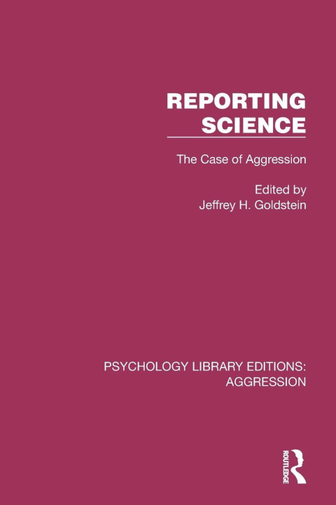 Boek Reporting Science Jeffrey H. Goldstein