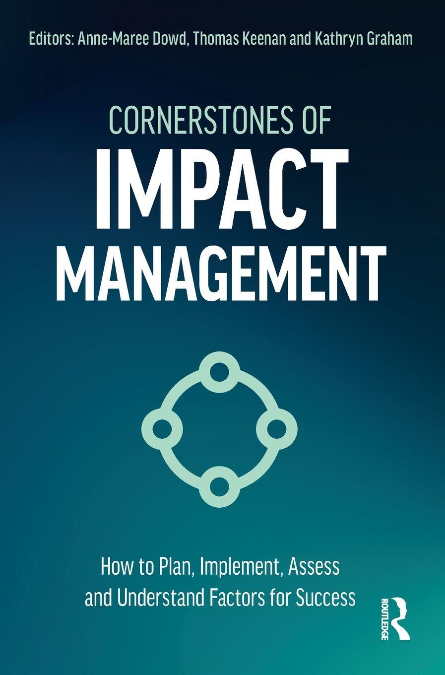 Książka Cornerstones of Impact Management Anne-Maree Dowd