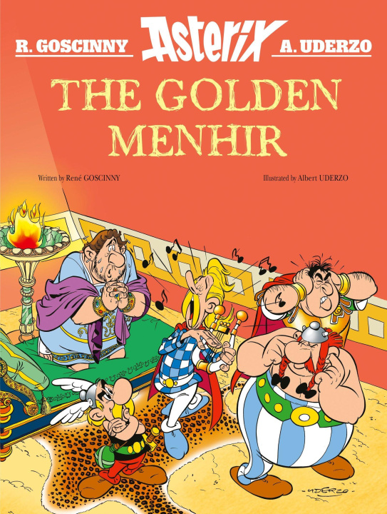 Kniha Golden Menhir René Goscinny