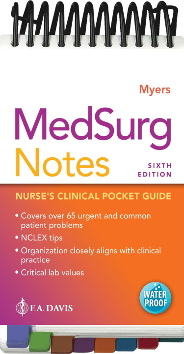 Kniha MedSurg Notes Ehren Myers