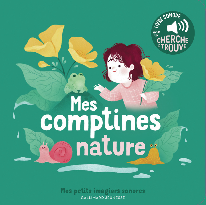 Livro MES COMPTINES NATURE LILI LA BALEINE