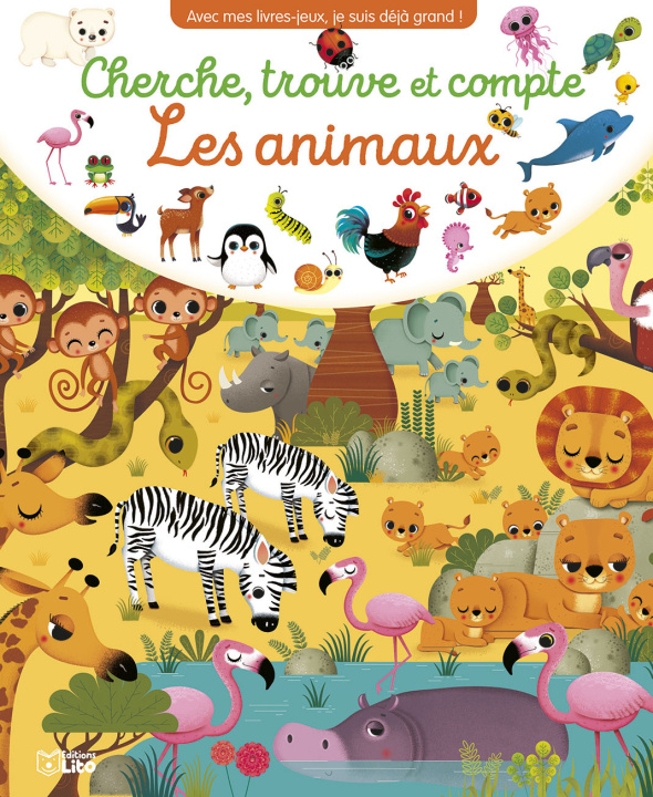 Kniha CHERCH TROUV COMPT LES ANIMAUX 