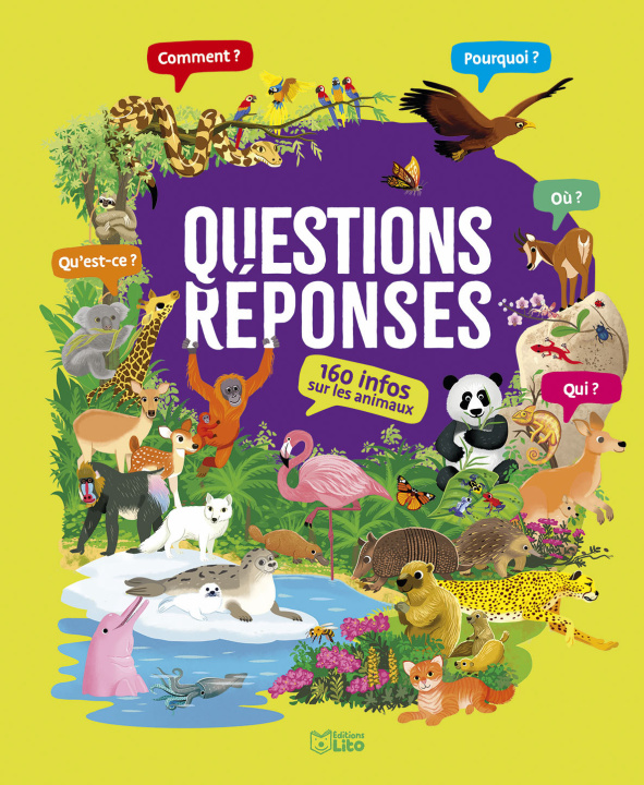 Kniha DOC QUEST REP LES ANIMAUX 