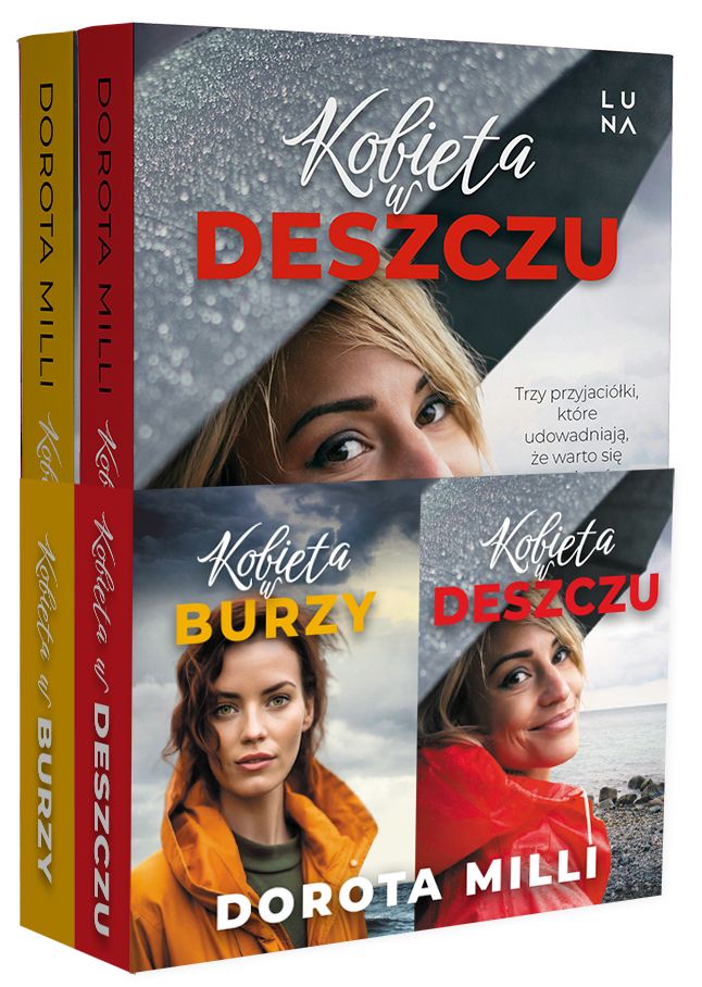 Buch Pakiet: Kobieta w deszczu, Kobieta w burzy Dorota Milli