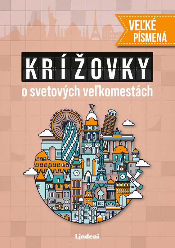 Libro Krížovky o svetových veľkomestách - veľké písmená Pavol Surovec