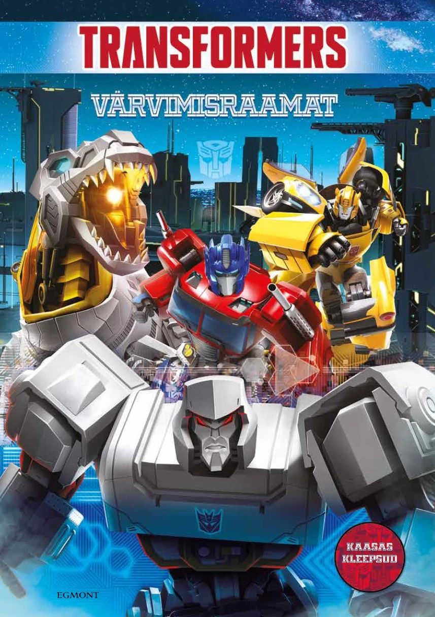 Kniha Transformers. Värvimisraamat 