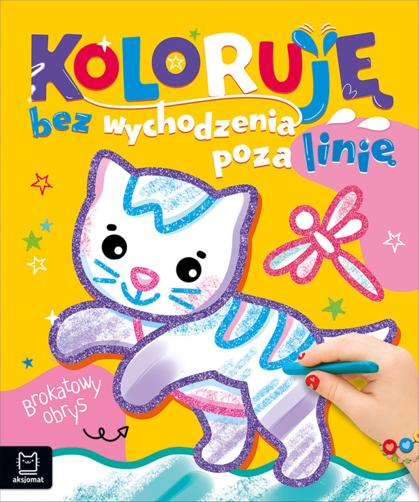 Kniha Kotek. Brokatowa kolorowanka Agata Kaczyńska