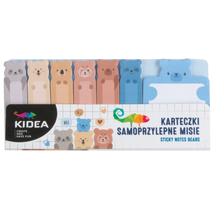 Knjiga Karteczki samoprzylepne Kidea Misie 