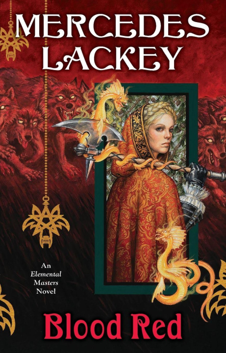 Kniha BLOOD RED LACKEY MERCEDES
