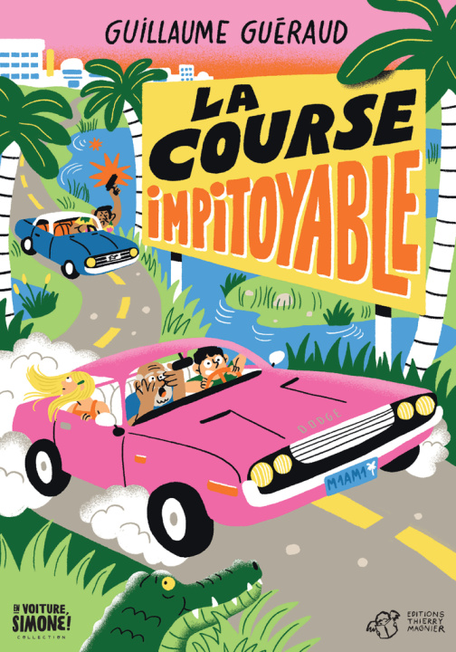Kniha La course impitoyable Guéraud