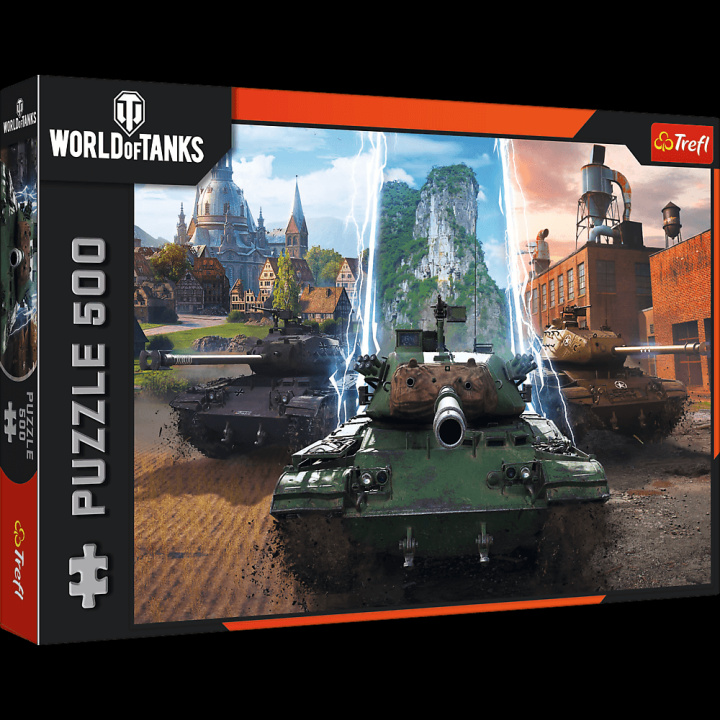 Játék Puzzle 500 World of tanks Czas na akcję 37535 