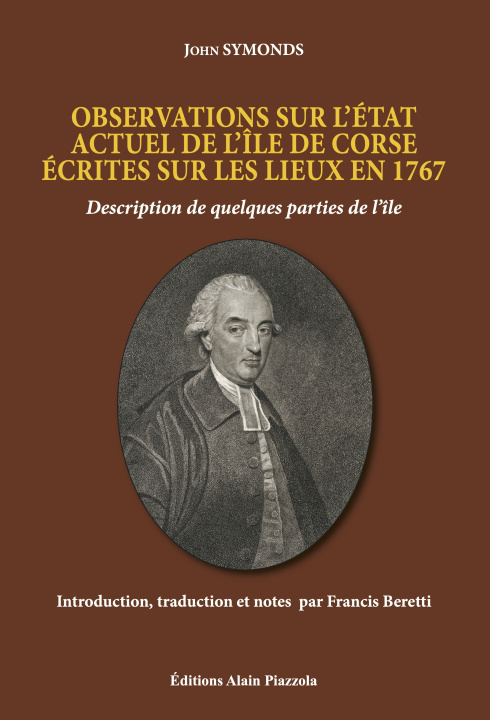 Kniha Observations sur l'état actuel de l'île de Corse écrites sur les lieux en 1767 