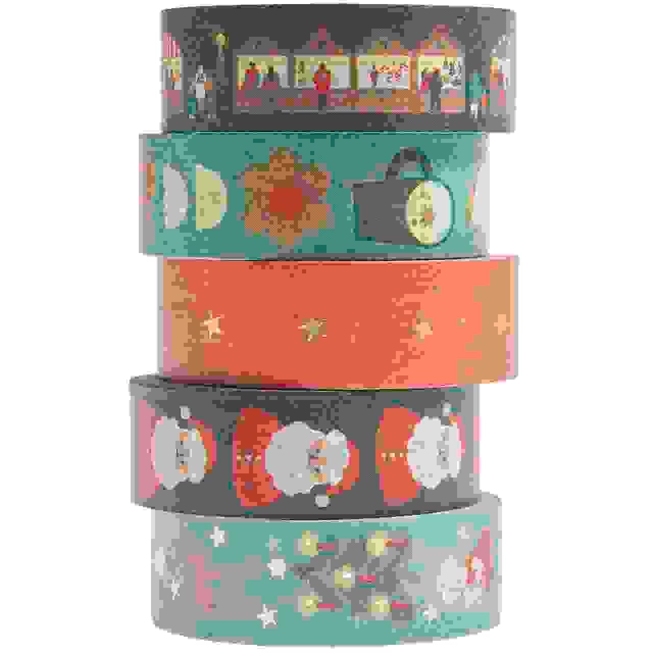 Hra/Hračka Tape Set Weihnachtsmarkt, Classic FSC MIX, 5 Stk. 