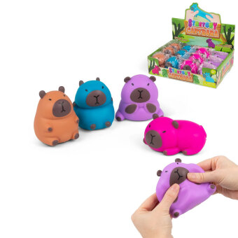 Hra/Hračka Stretchy Capybara, 7 cm 