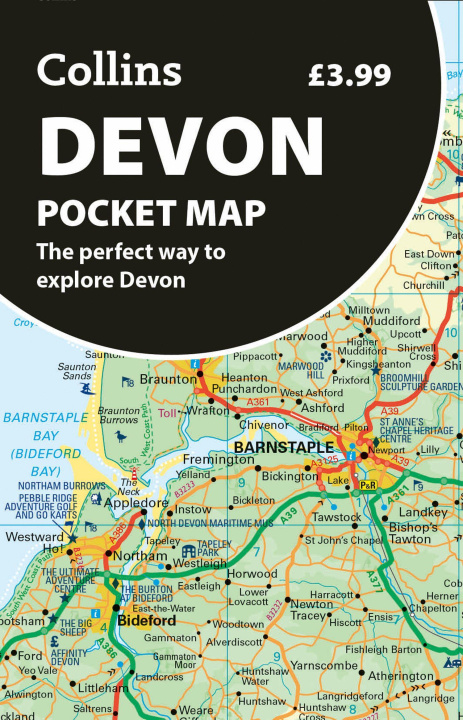Printed items Devon Pocket Map Collins Maps