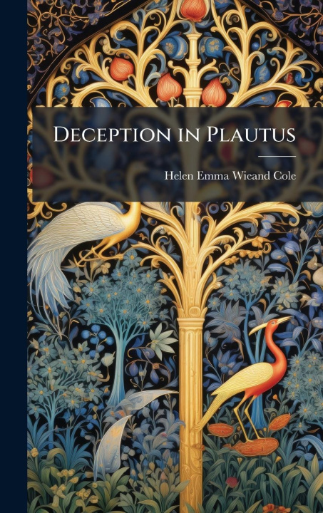 Kniha Deception in Plautus 