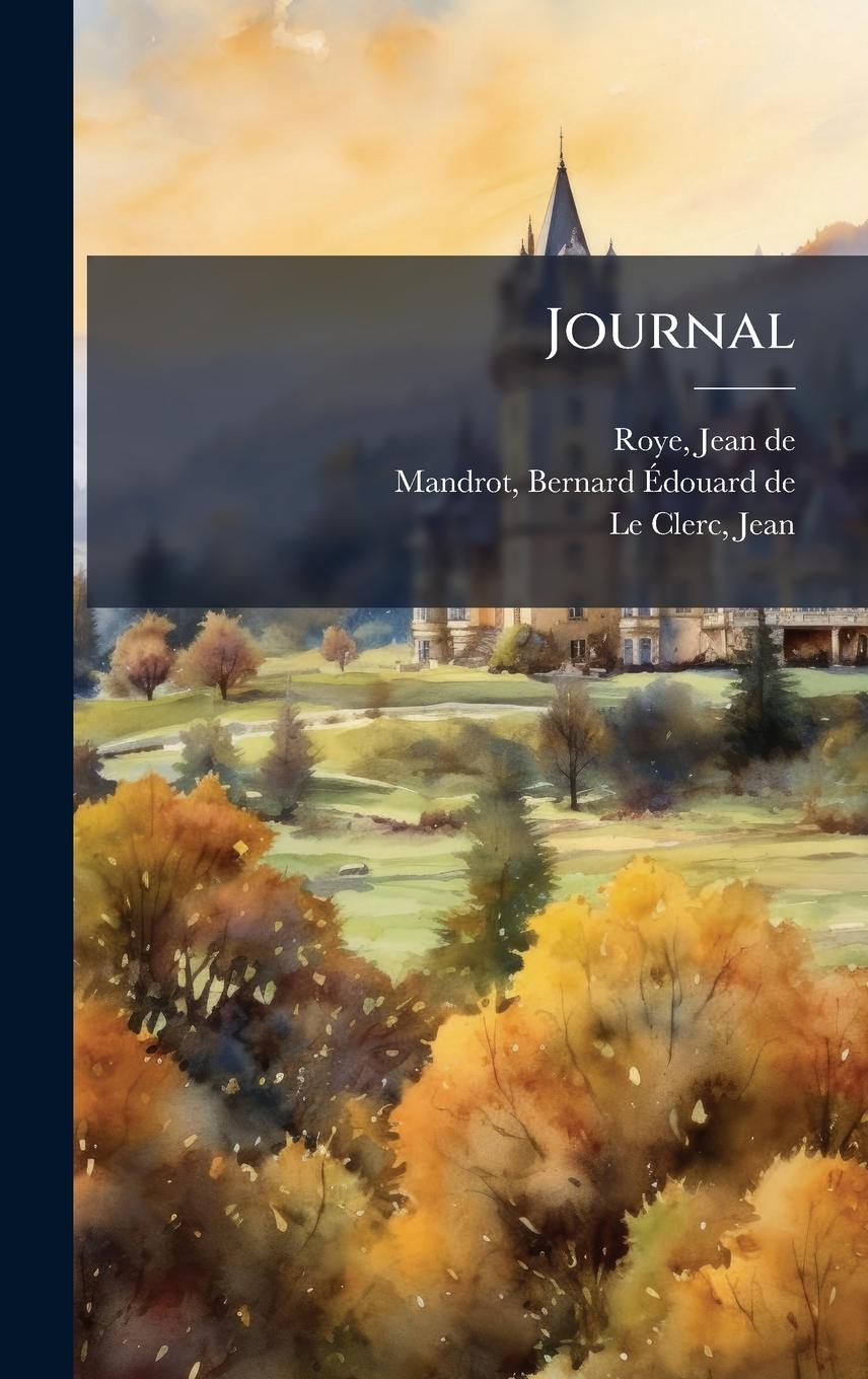 Knjiga Journal Bernard Ã& Mandrot