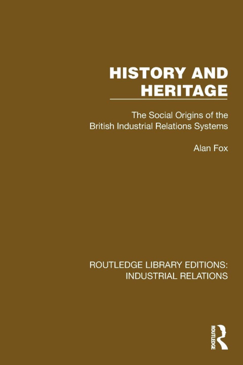 Buch History and Heritage Alan Fox