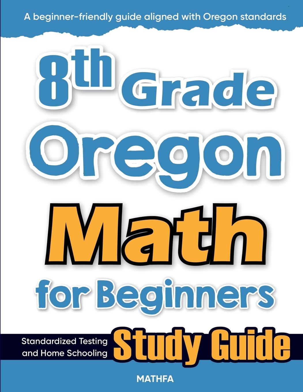 Knjiga 8th Grade Oregon Math for Beginners 