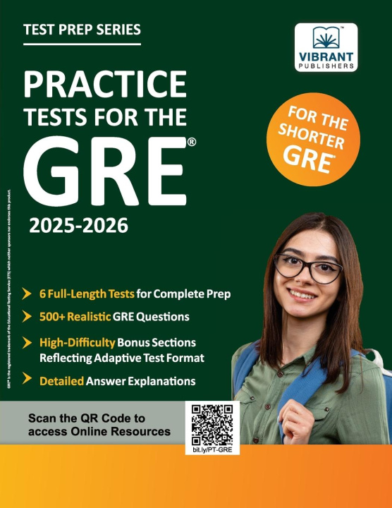 Kniha Practice Tests for the GRE Vibrant Publishers