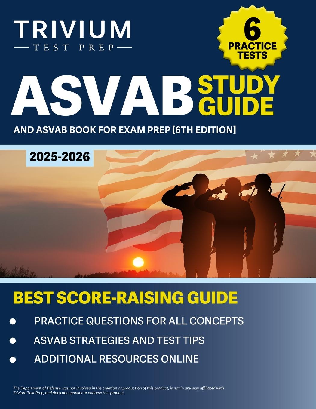 Knjiga ASVAB Study Guide 2025-2026 