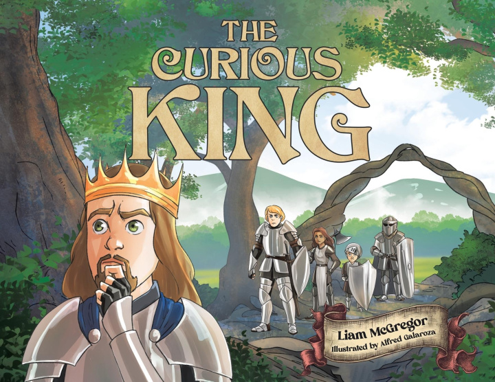Kniha The Curious King Alfred Galaroza