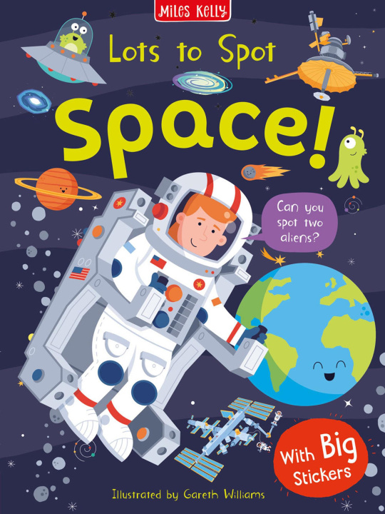 Kniha Space Sticker Book Becky Miles