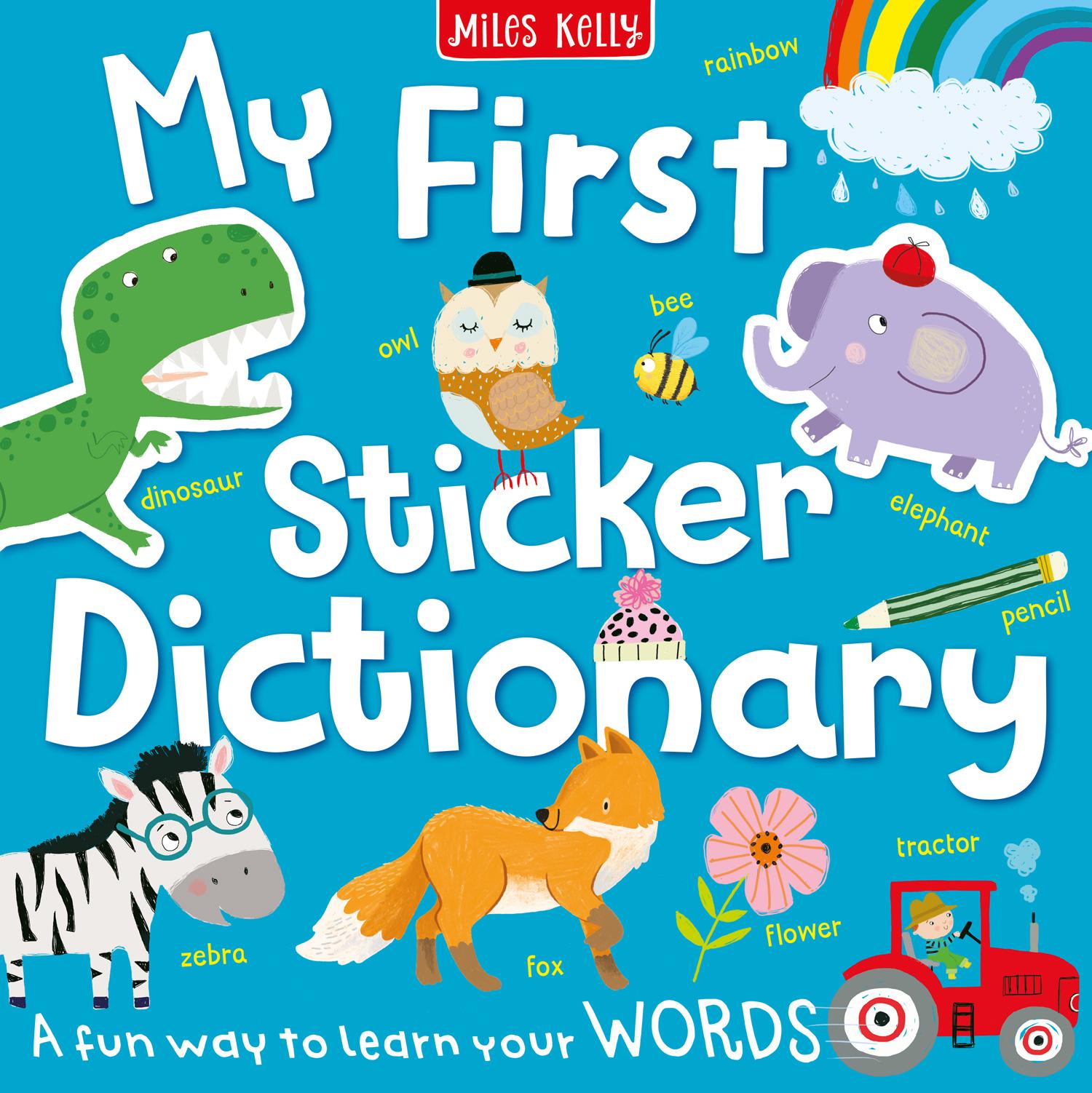 Kniha My First Sticker Dictionary Miles Kelly