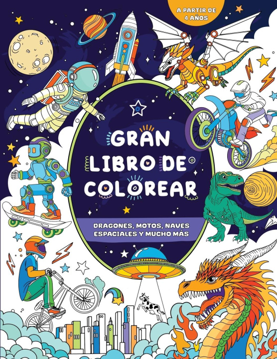 Kniha Gran libro de colorear para niños 