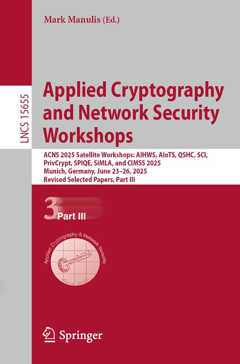 Kniha Applied Cryptography and Network Security Workshops Mark Manulis