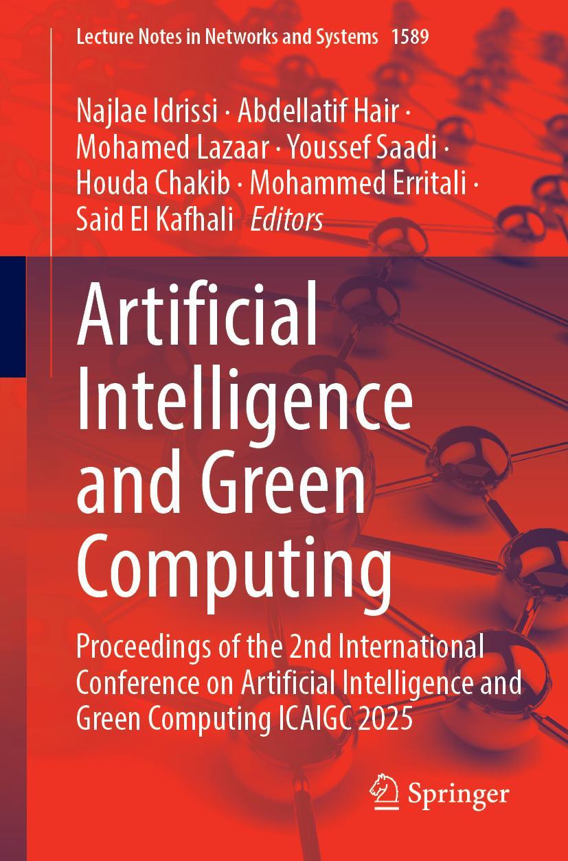 Knjiga Artificial Intelligence and Green Computing Abdellatif Hair