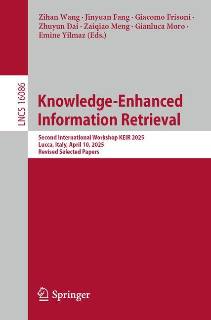 Kniha Knowledge-Enhanced Information Retrieval Jinyuan Fang