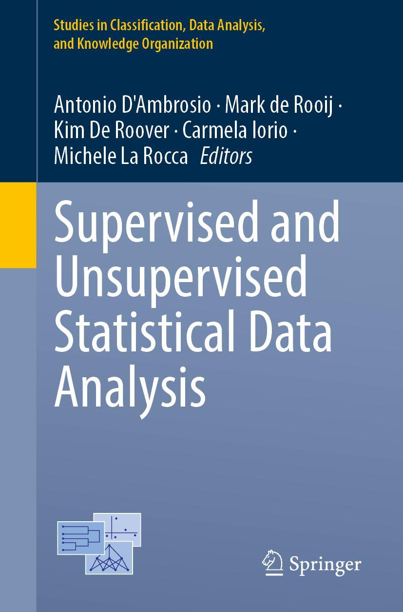 Knjiga Supervised and Unsupervised Statistical Data Analysis Mark de Rooij