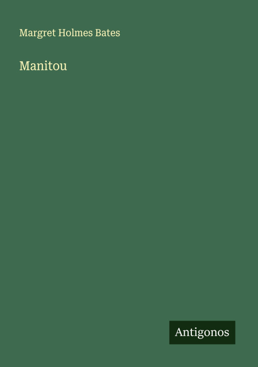 Kniha Manitou 