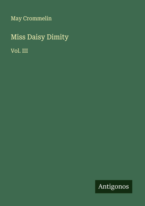 Kniha Miss Daisy Dimity 