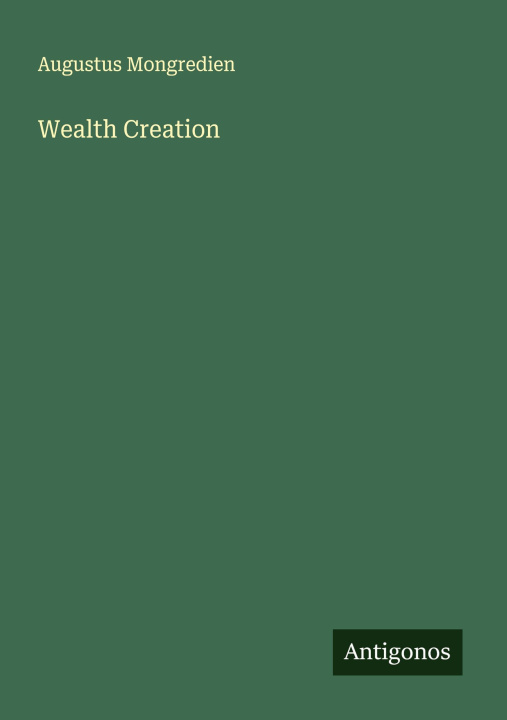Knjiga Wealth Creation 