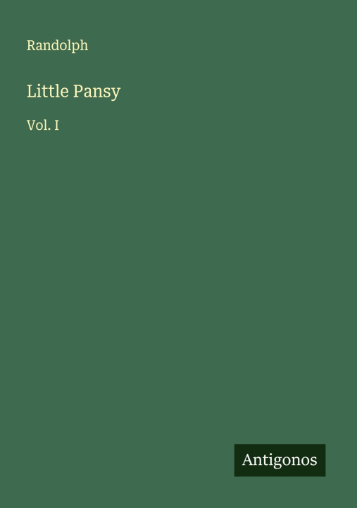 Kniha Little Pansy 