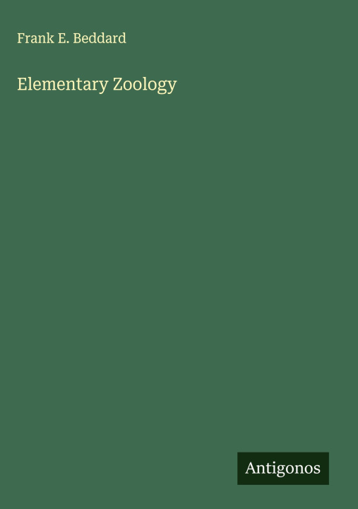 Kniha Elementary Zoology 
