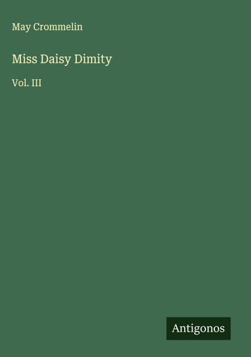 Kniha Miss Daisy Dimity 