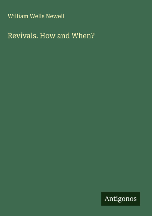 Kniha Revivals. How and When? 
