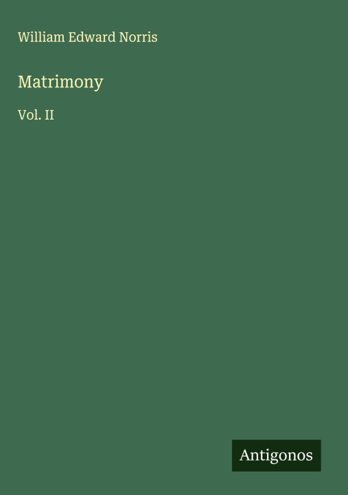 Knjiga Matrimony 
