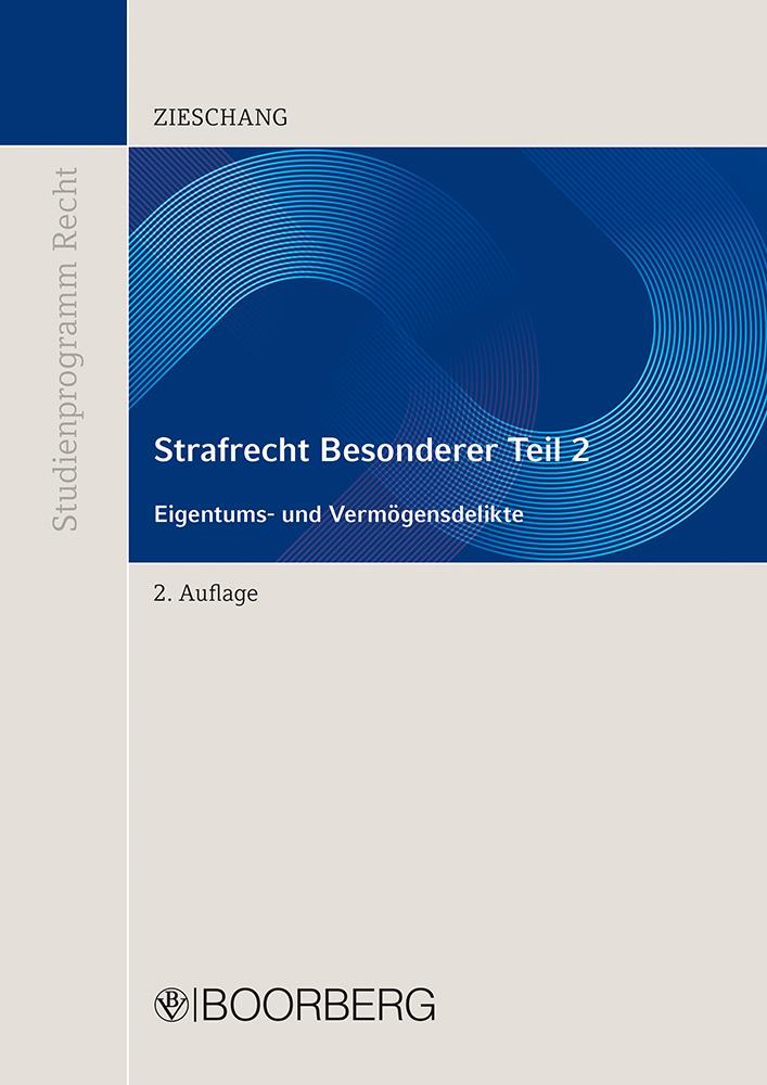 Boek Strafrecht Besonderer Teil 2 Frank Zieschang